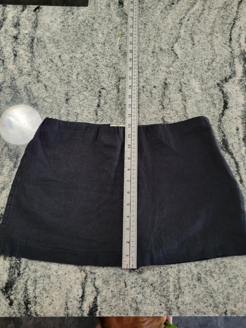 Linen Mini Skort - Picture 6 of 6